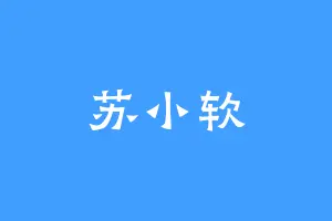 苏小软