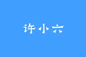 许小六