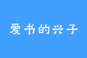 爱书的兴子