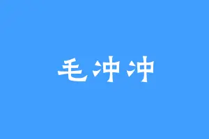 毛冲冲