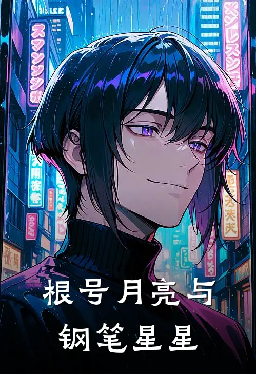 根号月亮与钢笔星星