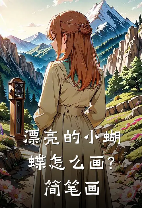 漂亮的小蝴蝶怎么画?简笔画