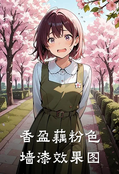 香盈藕粉色墙漆效果图