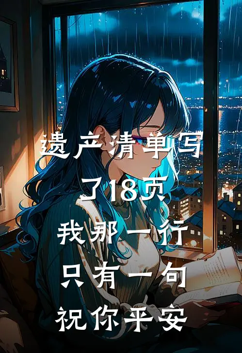 遗产清单写了18页，我那一行只有一句祝你平安抖音热门小说完整版免费阅读_热门小说排行榜遗产清单写了18页，我那一行只有一句祝你平安(抖音热门)