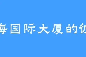 星海国际大厦的彼方