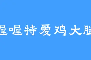 喔喔特爱鸡大腿