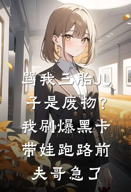 骂我三胎儿子是废物？我刷爆黑卡带娃跑路，前夫哥急了傅斯年傅大宝小说完整版_完结版小说推荐骂我三胎儿子是废物？我刷爆黑卡带娃跑路，前夫哥急了(傅斯年傅大宝)