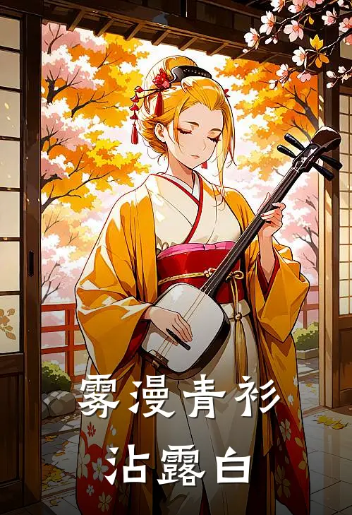 雾漫青衫沾露白