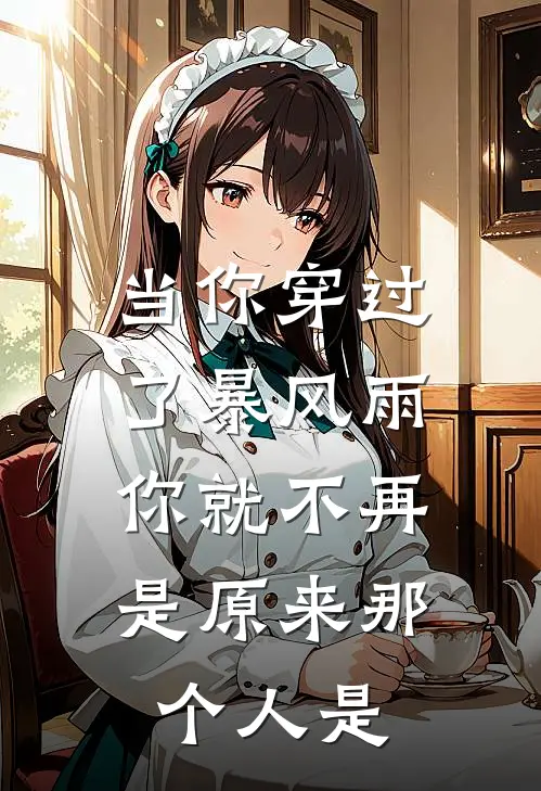 当你穿过了暴风雨,你就不再是原来那个人是