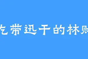 爱吃带迅干的林赌王