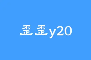 歪歪y20
