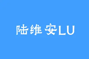 陆维安LU